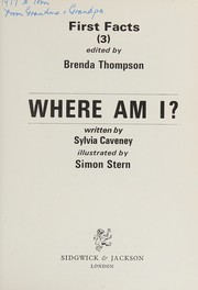 Where am I? by Sylvia Caveney, Rosemary Giesen, Simon Stern