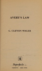 Cover of: Avery's Law