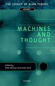 Machines and thought