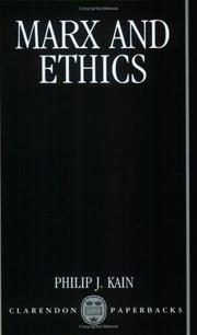 Cover of: Marx and Ethics