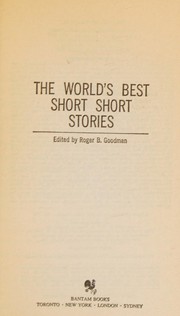 Cover of: World's Best Short Short Stories