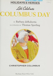 Cover of: Let's Celebrate Columbus Day