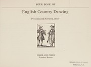 Cover of: Your book of English country dancing