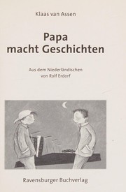 Cover of: Papa macht Geschichten