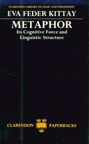 Metaphor : its cognitive force and linguistic structure