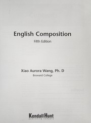 Cover of: English Composition