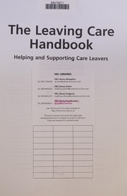 Cover of: Leaving Care Handbook: Helping and Supporting Care Leavers