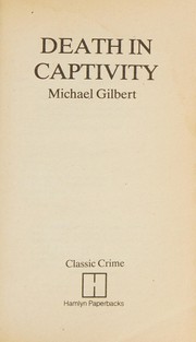 Cover of: Death in captivity