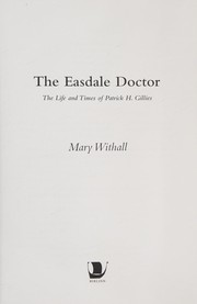 The Easdale doctor by Mary Withall, MARY WITHALL