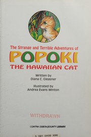 Cover of: The strange and terrible adventures of Popoki the Hawaiian cat