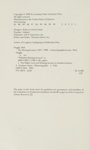 Cover of: The Fleming lectures, 1937-1990: a historiographical essay