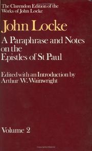 A paraphrase and notes on the epistles of St. Paul : to the Galatians, 1 and 2 Corinthians, Romans, Ephesians