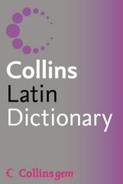 Collins Latin dictionary