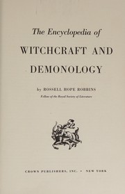 Cover of: Ency of Witchcraft & Demonology