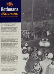 Cover of: Rothmans world rallying: annual review of national and international rallying. 2 : 1979-80