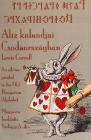 Cover of: Aliz kalandjai Csodaországban by Lewis Carroll