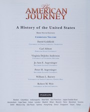 Cover of: American Journey Vol. 1: A History of the United States