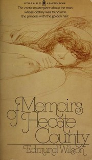 Cover of: Memoirs of Hecate County - Edmund Wilson by 