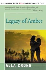 Cover of: Legacy of Amber