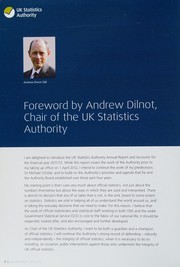 Cover of: UK Statistics Authority Annual Report and Accounts 2011/12