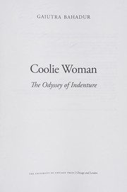 Coolie woman by Gaiutra Bahadur