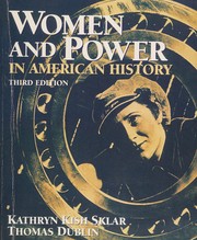Cover of: Women and power in American history