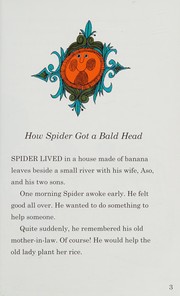 Cover of: The first adventures of Spider: West African folktales