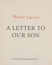 Cover of: A letter to our son