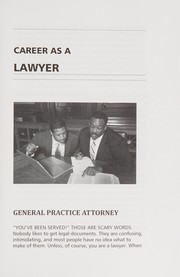 Cover of: Career as a lawyer: general practice attorney