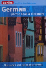 German phrase book & dictionary by Antje Schaaf