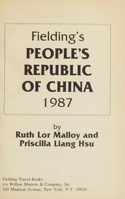 Cover of: Fielding's People's Republic of China 1987