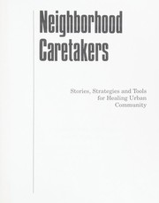 Cover of: Neighborhood caretakers by Burton C. Dyson