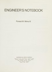 Cover of: Engineer's notebook