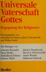 Cover of: Universale Vaterschaft Gottes: Begegnung der Religionen
