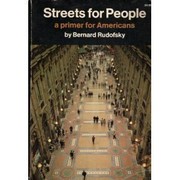 Cover of: Streets for People a Primer for Americans by 