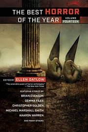 Cover of: The Best Horror of the Year Volume 14