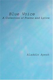 Blue voice : a collection of poems and lyrics