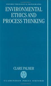 Cover of: Environmental ethics and process thinking