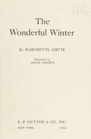 Cover of: The wonderful winter