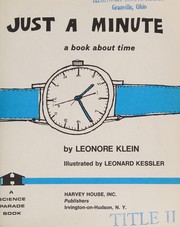 Cover of: Just a minute: a book about time.
