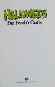 Cover of: Halloween fun food & crafts