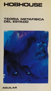 Cover of: Teoría metafísica del estado