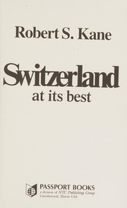 Cover of: Switzerland at its best