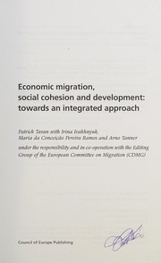 Economic migration, social cohesion and development by Patrick A. Taran