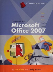 Cover of: Performing with Microsoft Office 2007 by Iris Blanc