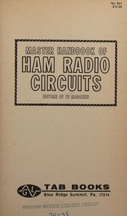 Cover of: Master handbook of ham radio circuits