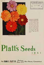 Cover of: Platt's seeds 1951