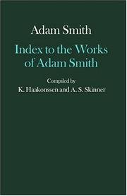 Index to the works of Adam Smith