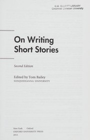 Cover of: On writing short stories