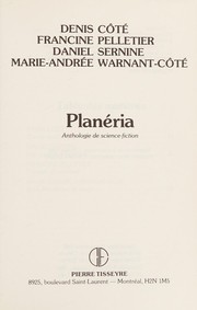 Cover of: Planeria: Anthologie de Science-Fiction (Collection Coeur de Pomme)